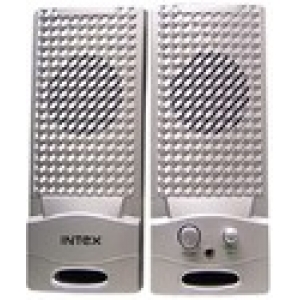 INTEX PRODUCTS - Intex It-320w Laptop/Desktop Speaker(Silver, 2.0 Channel)